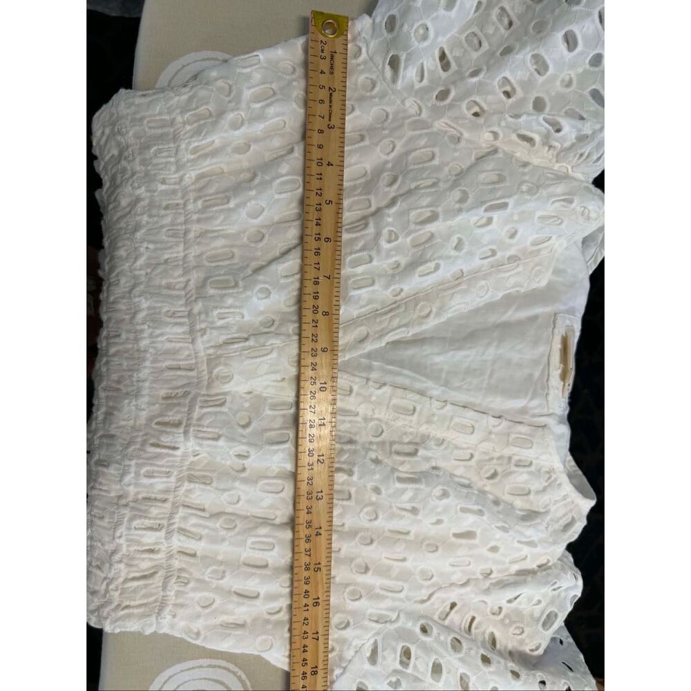 New Anthropologie The Somerset Dress: Eyelet Edition Size M - Picture 11 of 11